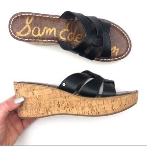 Sam Edelman Regis Cork Sandal Wedge